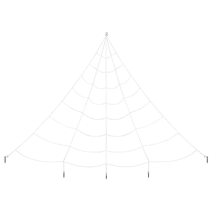 Păianjen 4 pcs Negru și alb 150 cm Poliester - WALTI WALTI