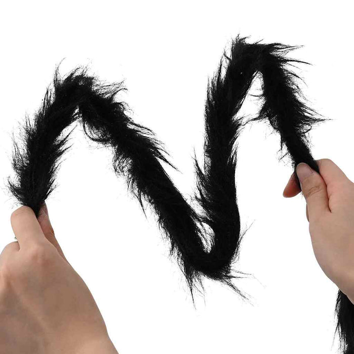 Păianjen 4 pcs Negru și alb 150 cm Poliester - WALTI WALTI