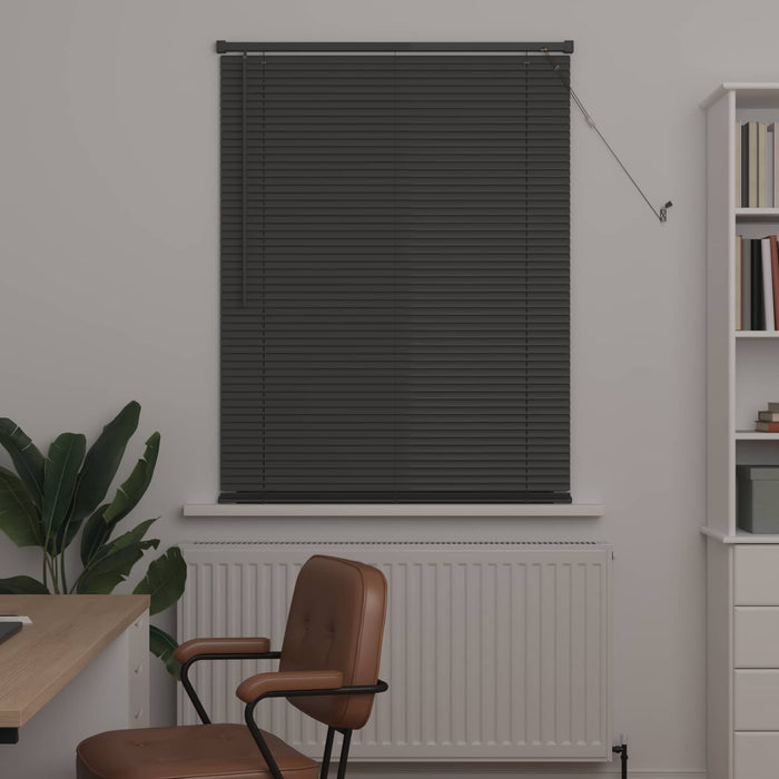 Jaluzea venetiană Manual Ajustabil Gri argintie 150 x 90 cm PVC - WALTI WALTI