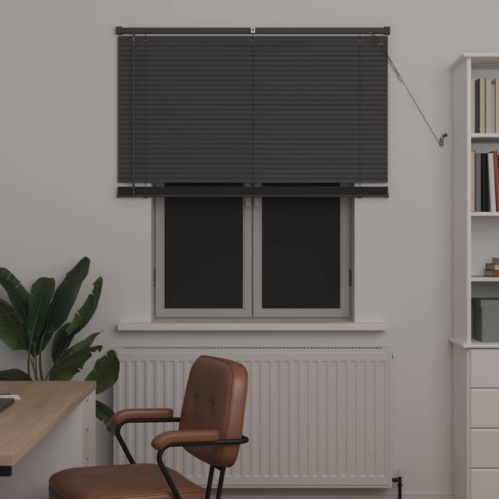 Jaluzea venetiană Manual Gri argintie 150 x 110 cm PVC - WALTI WALTI