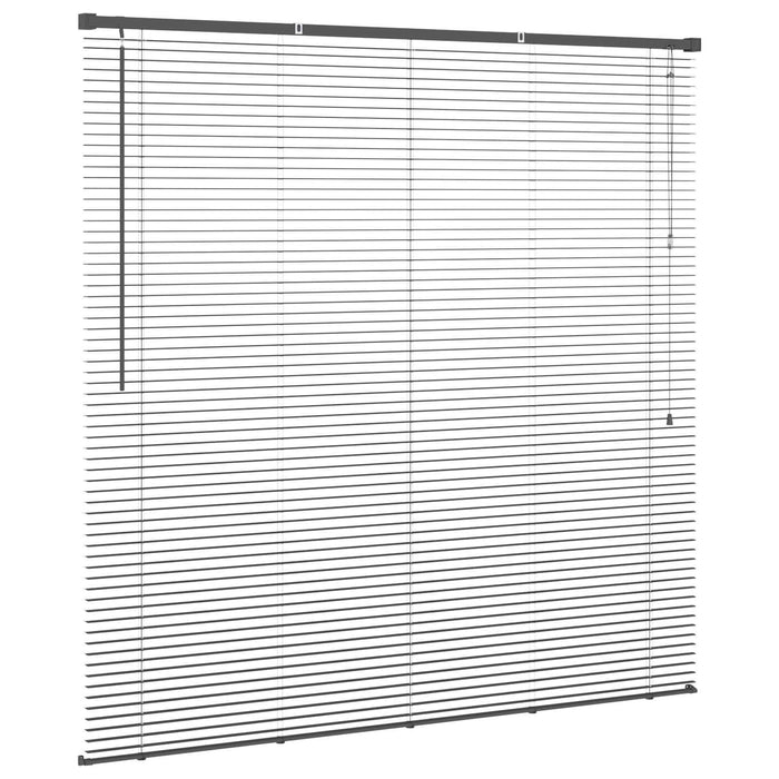 Jaluzea venetiană Manual Gri argintie 150 x 140 cm PVC - WALTI WALTI