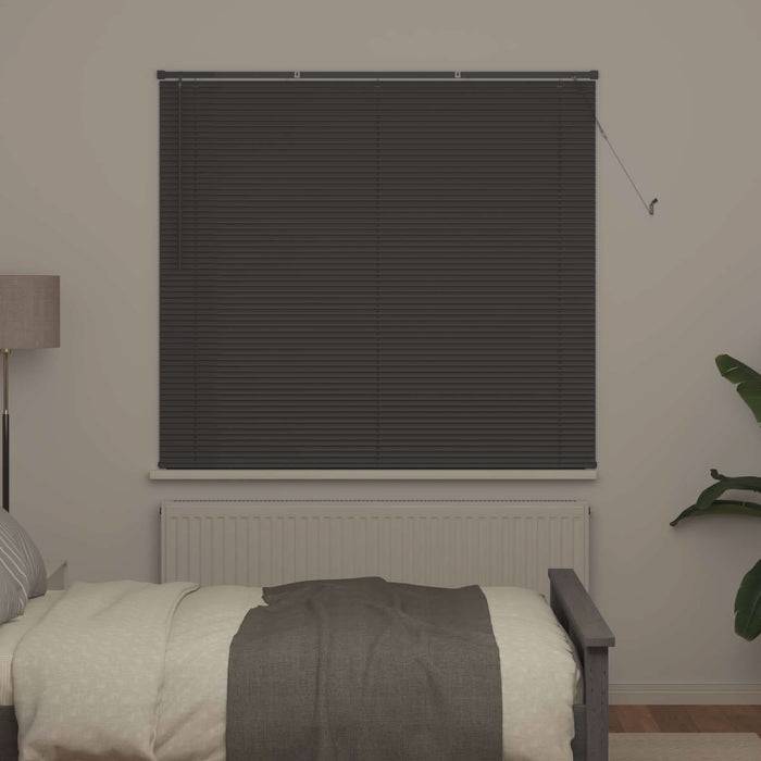 Jaluzea venetiană Manual Gri argintie 150 x 160 cm PVC - WALTI WALTI