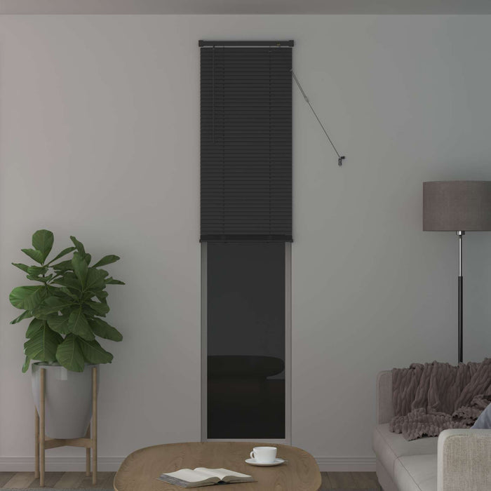 Jaluzea venetiană Manual Ajustabil Gri argintie 213 x 50 cm PVC - WALTI WALTI