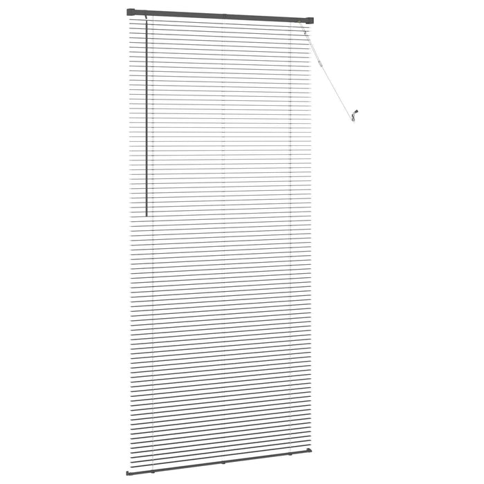 Jaluzea venetiană Manual Ajustabil Gri argintie 213 x 90 cm PVC - WALTI WALTI