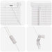 Jaluzea venetiană Manual Ajustabil Alb 150 x 40 cm PVC - WALTI WALTI