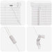 Jaluzea venetiană Manual Ajustabil Alb 213 x 100 cm PVC - WALTI WALTI