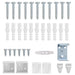 Jaluzea venetiană Manual Ajustabil Alb 213 x 120 cm PVC - WALTI WALTI