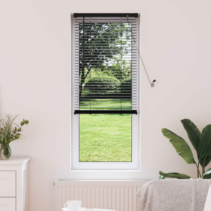 Jaluzea venetiană Manual Ajustabil Negru 150 x 60 cm PVC - WALTI WALTI