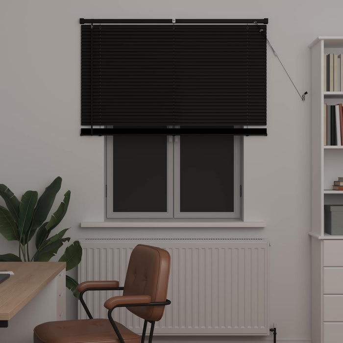 Jaluzea venetiană Manual Ajustabil Negru 150 x 120 cm PVC - WALTI WALTI