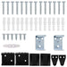 Jaluzea venetiană Manual Ajustabil Negru 150 x 140 cm PVC - WALTI WALTI
