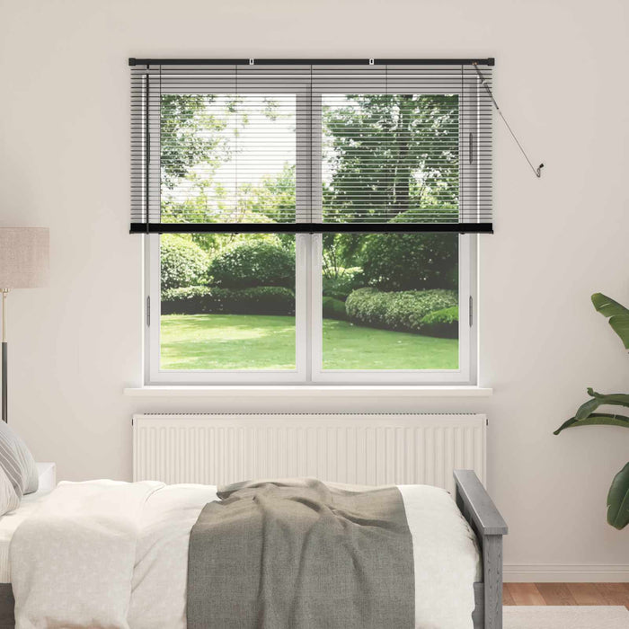 Jaluzea venetiană Manual Ajustabil Negru 150 x 140 cm PVC - WALTI WALTI