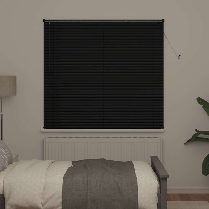 Jaluzea venetiană Manual Ajustabil Negru 150 x 140 cm PVC - WALTI WALTI