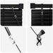 Jaluzea venetiană Manual Ajustabil Negru 213 x 50 cm PVC - WALTI WALTI