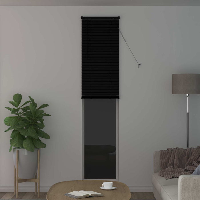 Jaluzea venetiană Manual Ajustabil Negru 213 x 50 cm PVC - WALTI WALTI