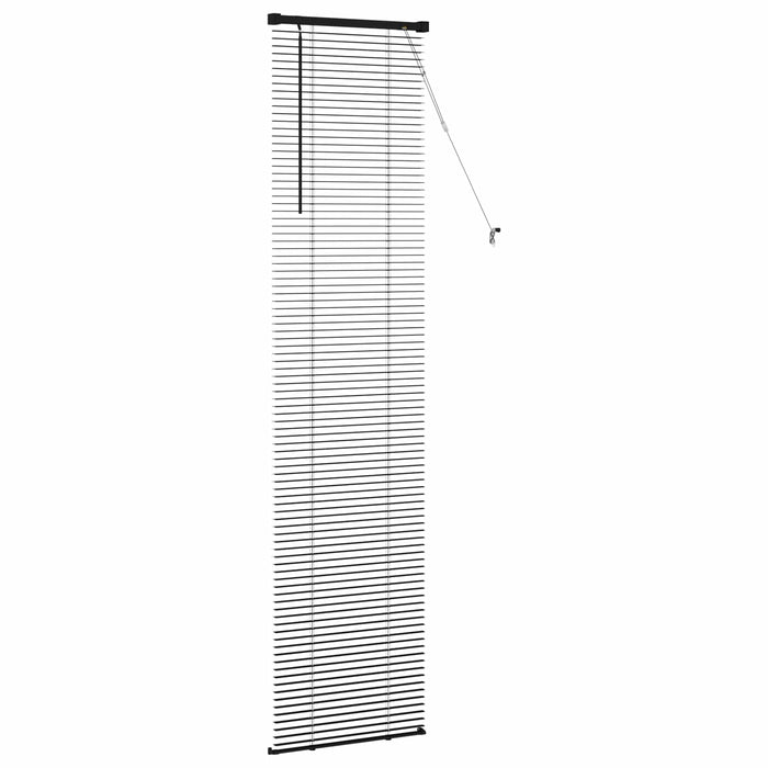 Jaluzea venetiană Manual Ajustabil Negru 213 x 60 cm PVC - WALTI WALTI
