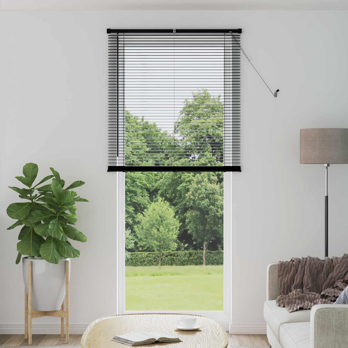 Jaluzea venetiană Manual Ajustabil Negru 213 x 80 cm PVC - WALTI WALTI
