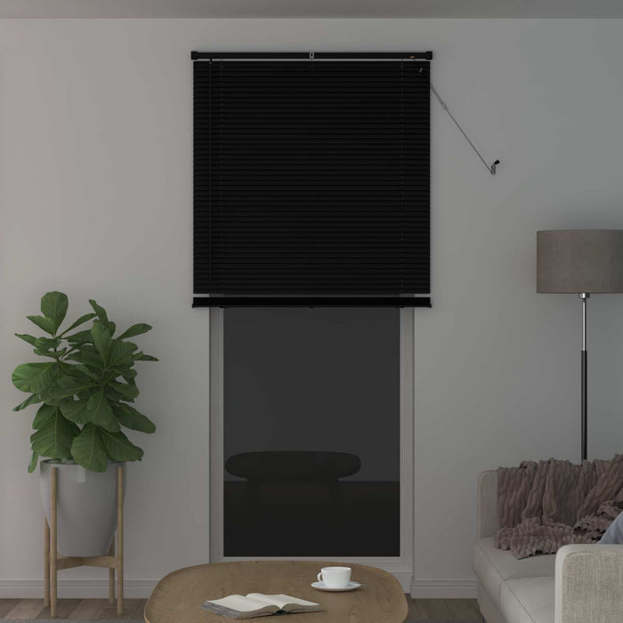 Jaluzea venetiană Manual Ajustabil Negru 213 x 100 cm PVC - WALTI WALTI