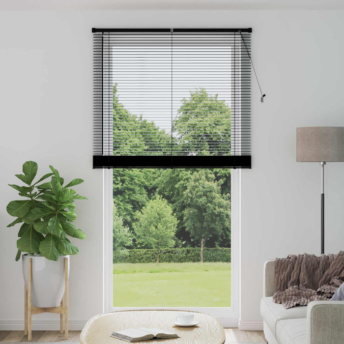Jaluzea venetiană Manual Ajustabil Negru 213 x 110 cm PVC - WALTI WALTI