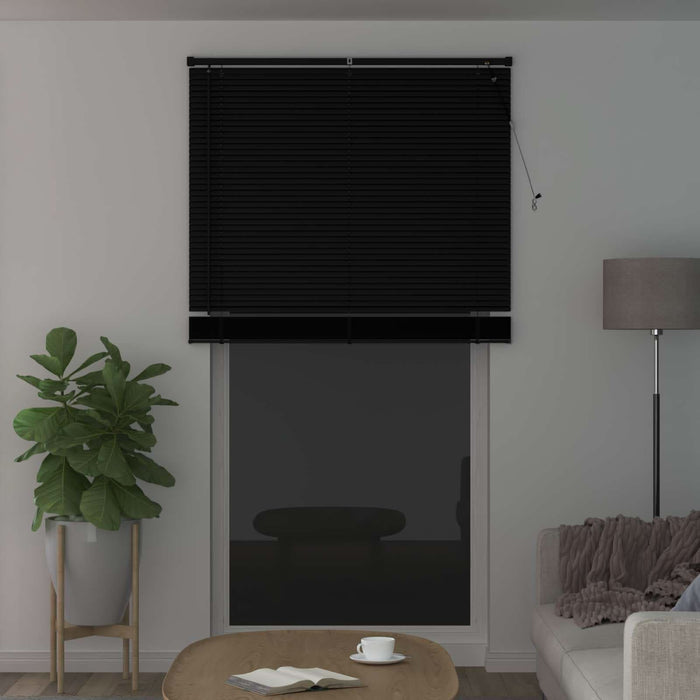 Jaluzea venetiană Manual Ajustabil Negru 213 x 120 cm PVC - WALTI WALTI