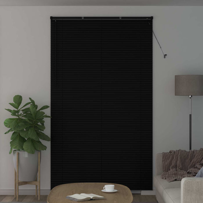 Jaluzea venetiană Manual Ajustabil Negru 213 x 160 cm PVC - WALTI WALTI