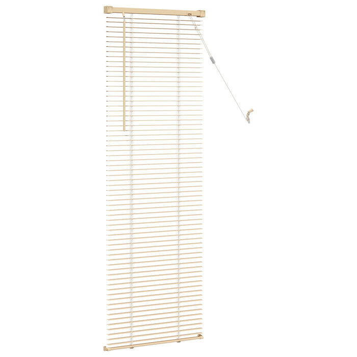 Jaluzea venetiană Manual Maro Deschis cu Model 150 x 40 cm PVC - WALTI WALTI