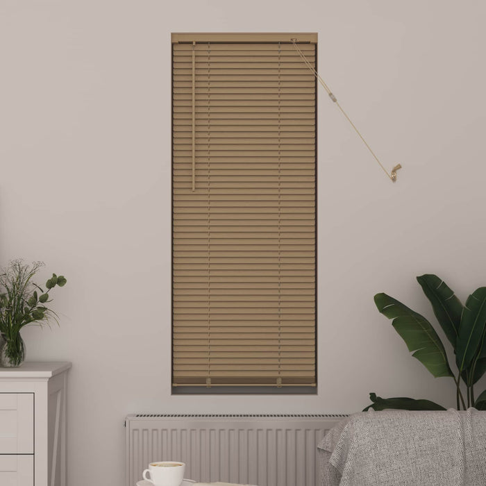 Jaluzea venetiană Manual Maro Deschis cu Model 150 x 60 cm PVC - WALTI WALTI