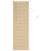 Jaluzea venetiană Manual Maro Deschis cu Model 150 x 60 cm PVC - WALTI WALTI