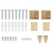 Jaluzea venetiană Manual Maro Deschis cu Model 150 x 90 cm PVC - WALTI WALTI