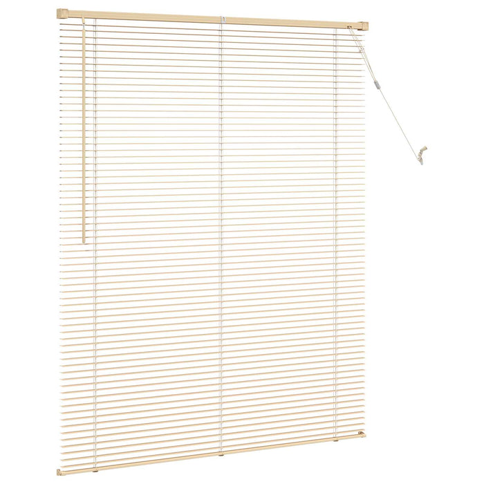 Jaluzea venetiană Manual Maro Deschis cu Model 150 x 110 cm PVC - WALTI WALTI