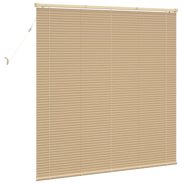 Jaluzea venetiană Manual Maro Deschis cu Model 150 x 140 cm PVC - WALTI WALTI