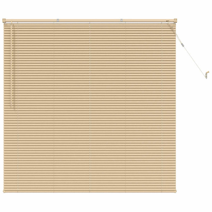Jaluzea venetiană Manual Maro Deschis cu Model 150 x 140 cm PVC - WALTI WALTI