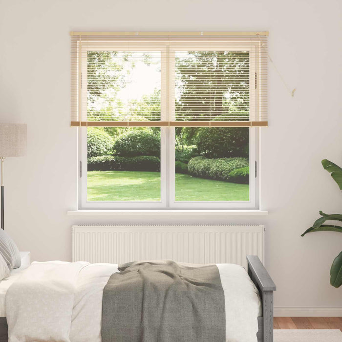 Jaluzea venetiană Manual Maro Deschis cu Model 150 x 150 cm PVC - WALTI WALTI