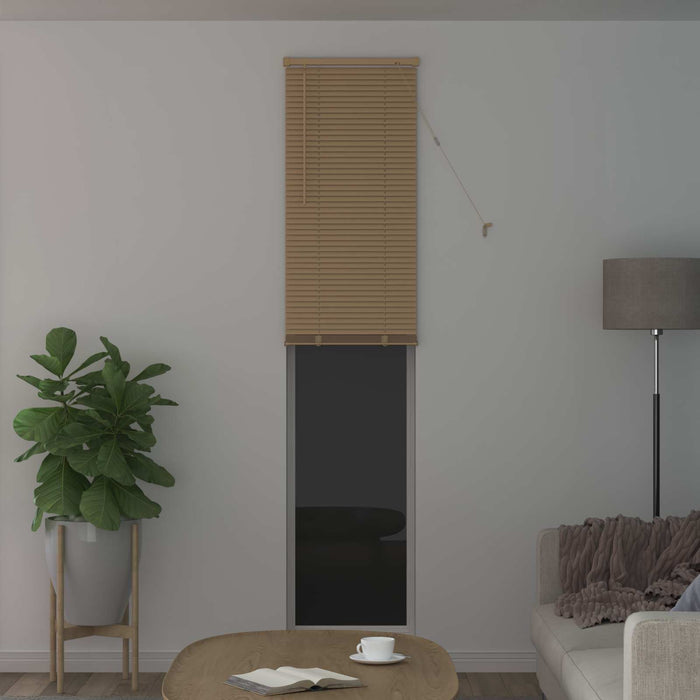 Jaluzea venetiană Manual Maro Deschis cu Model 213 x 60 cm PVC - WALTI WALTI