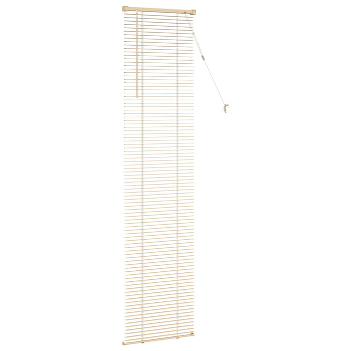 Jaluzea venetiană Manual Maro Deschis cu Model 213 x 60 cm PVC - WALTI WALTI