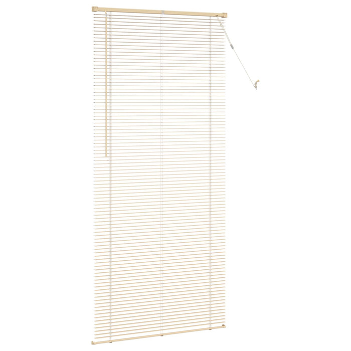 Jaluzea venetiană Manual Maro Deschis cu Model 213 x 70 cm PVC - WALTI WALTI