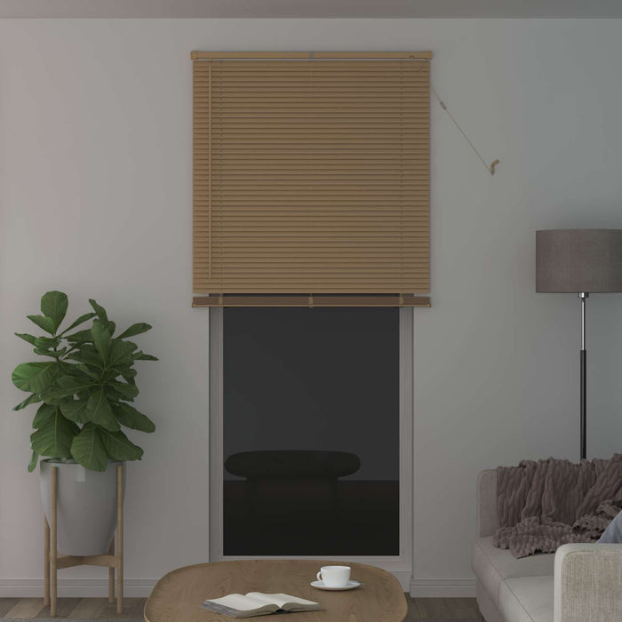 Jaluzea venetiană Manual Maro Deschis cu Model 213 x 90 cm PVC - WALTI WALTI