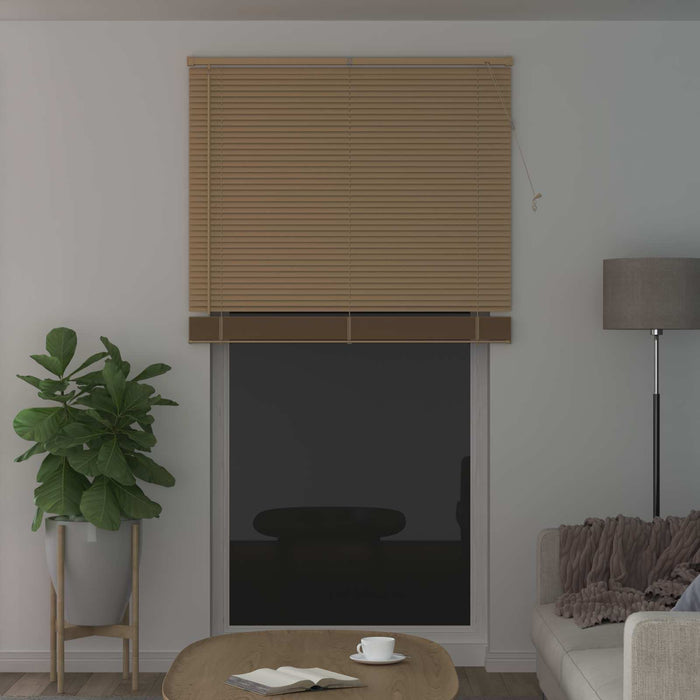 Jaluzea venetiană Manual Maro Deschis cu Model 213 x 110 cm PVC - WALTI WALTI