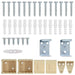Jaluzea venetiană Manual Maro Deschis cu Model 213 x 140 cm PVC - WALTI WALTI