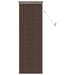Jaluzea venetiană Maro Întunecat cu Model 150 x 50 cm PVC - WALTI WALTI