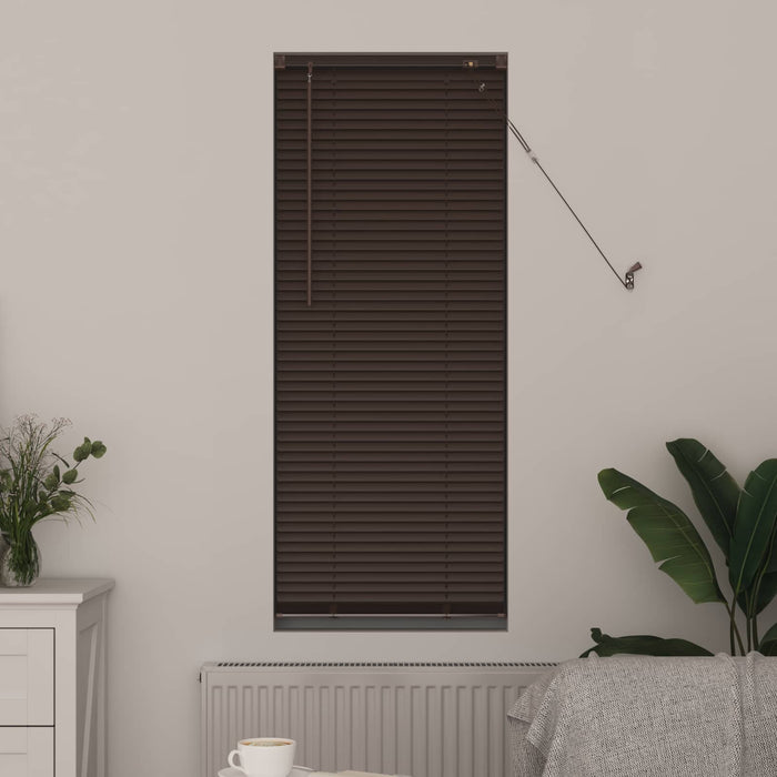Jaluzea venetiană Maro Întunecat cu Model 150 x 60 cm PVC - WALTI WALTI