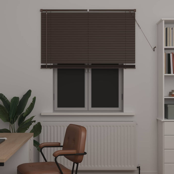 Jaluzea venetiană Maro Întunecat cu Model 150 x 110 cm PVC - WALTI WALTI