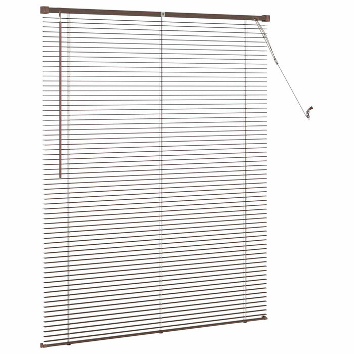 Jaluzea venetiană Maro Întunecat cu Model 150 x 110 cm PVC - WALTI WALTI