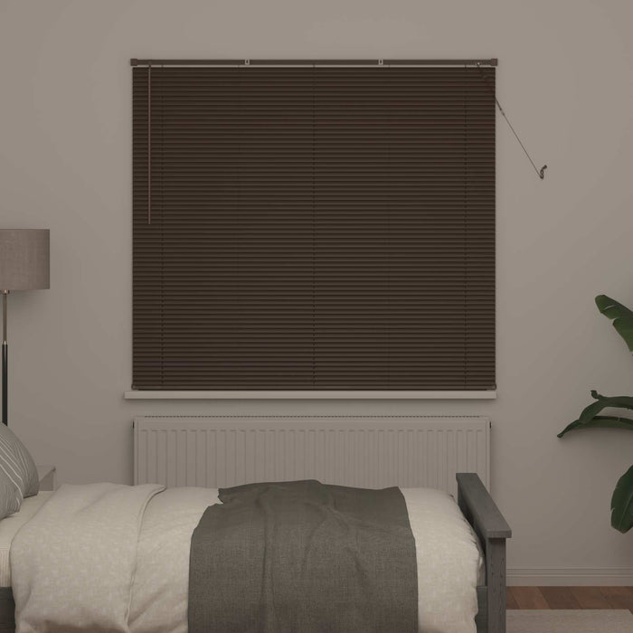 Jaluzea venetiană Maro Întunecat cu Model 150 x 140 cm PVC - WALTI WALTI