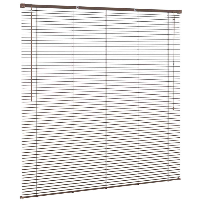 Jaluzea venetiană Maro Întunecat cu Model 150 x 140 cm PVC - WALTI WALTI