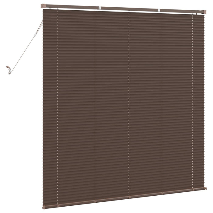 Jaluzea venetiană Maro Întunecat cu Model 150 x 150 cm PVC - WALTI WALTI