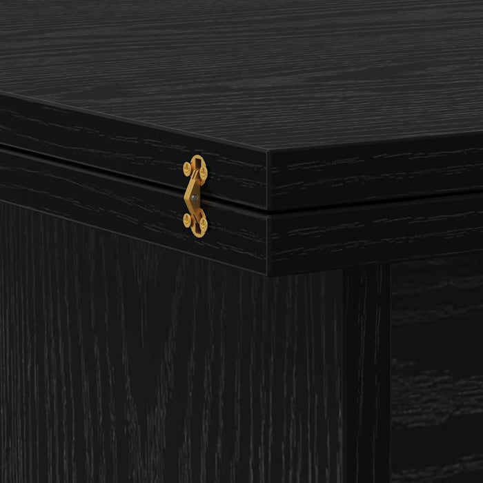 Masă de cafea Stejar Negru 55 x 54,5 x 45 cm Lemn prelucrat WALTI