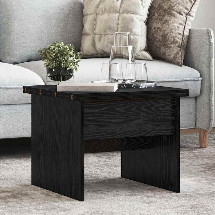 Masă de cafea Stejar Negru 55 x 54,5 x 45 cm Lemn prelucrat WALTI