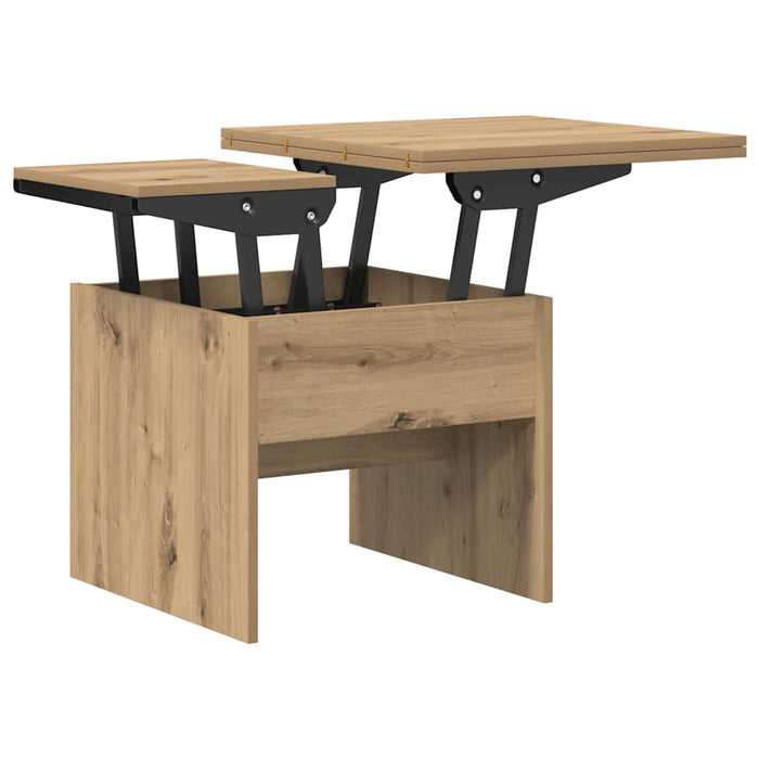 Masă de cafea Stejar Artizanal 55 x 54,5 x 45 cm Lemn prelucrat WALTI