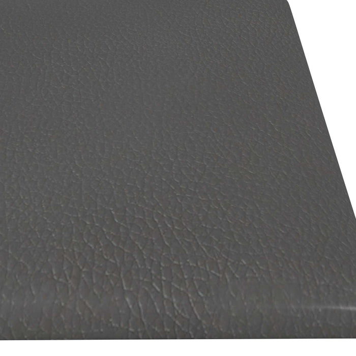 Tăblie de Pat pentru Perete 12 pcs Gri 60 x 15 cm țesătură - WALTI WALTI
