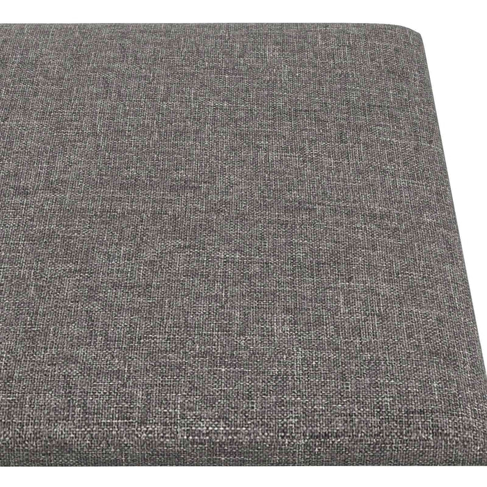 Tăblie de Pat pentru Perete 12 pcs Gri deschis 90 x 15 cm - WALTI WALTI